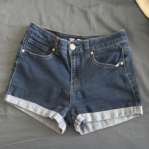 Paris Blues Dark Blue Jean Shorts